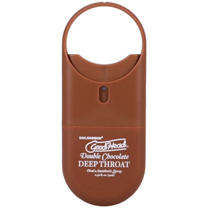 GoodHead - Deep Throat Spray To-Go - Double Chocolate - .30 fl. oz.