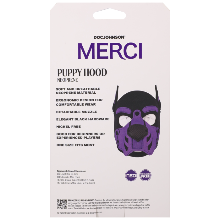 Merci - Puppy Hood - Neoprene