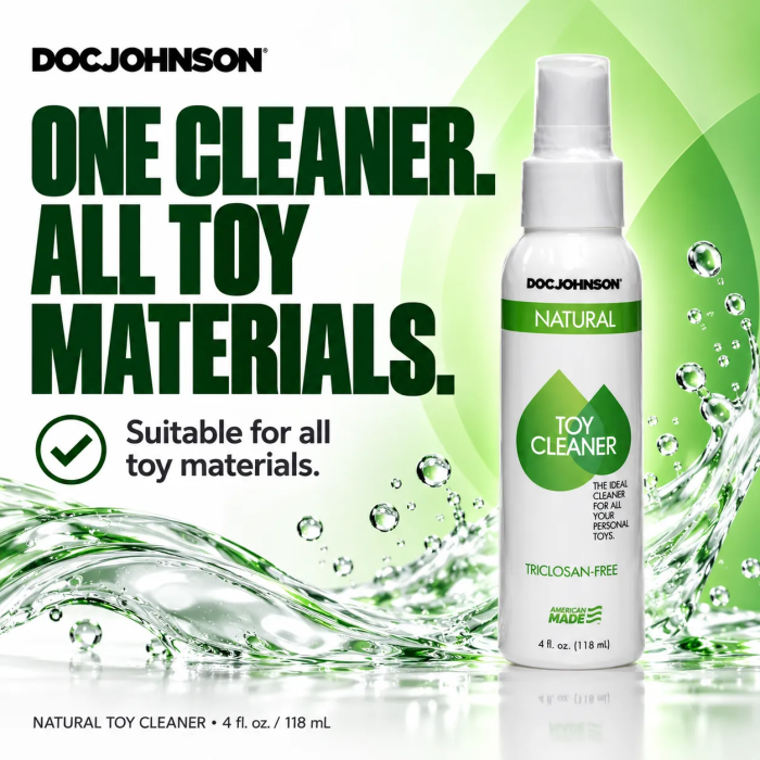 Doc Johnson Toy Cleaner - Natural - 4 fl. oz.