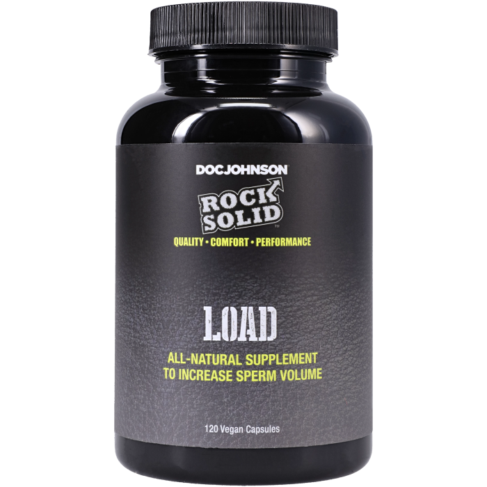 ROCK SOLID - Load - All-Natural Supplement to Increase Sperm Volume - 120 Capsules