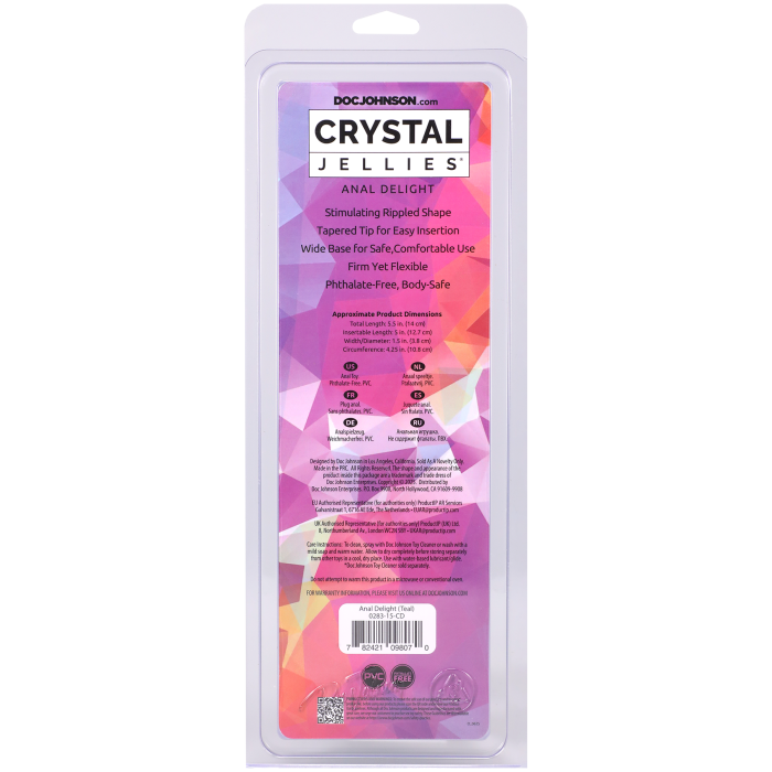 Crystal Jellies - Anal Delight - 5 Inch