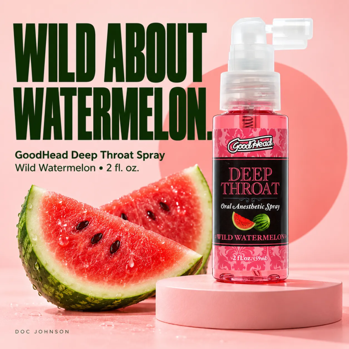 GoodHead - Deep Throat Spray - Watermelon - 2 fl. oz.