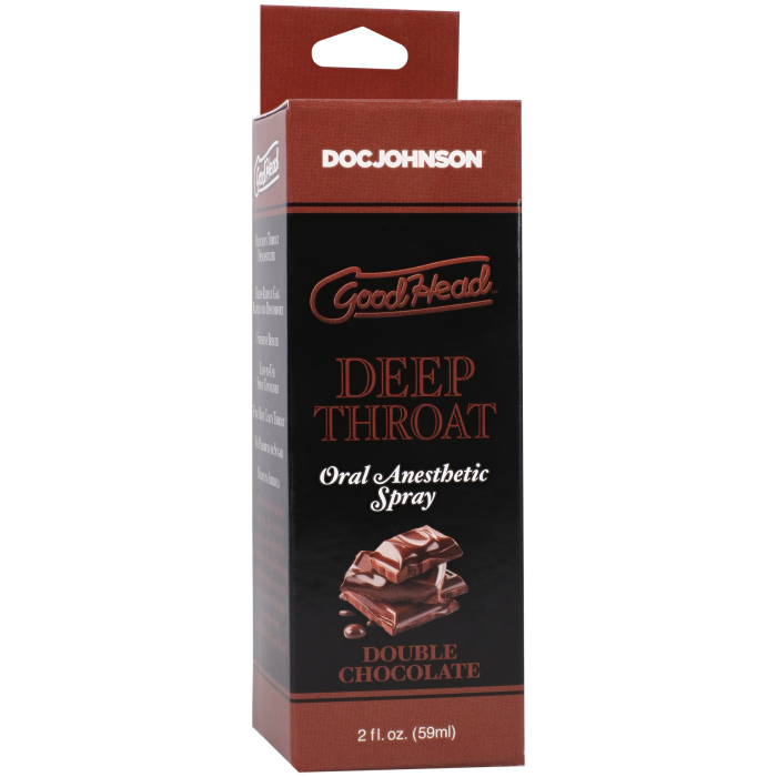 GoodHead - Deep Throat Spray - Double Chocolate - 2 fl. oz.