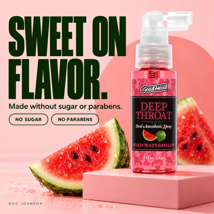GoodHead - Deep Throat Spray - Watermelon - 2 fl. oz.