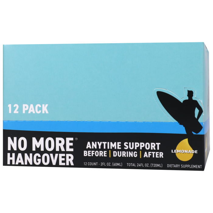 No More Hangover - 12 pack - 2 fl. oz.