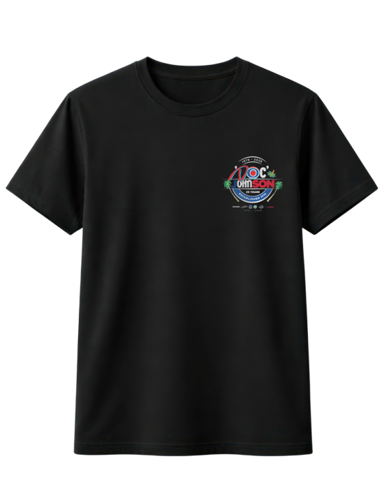 Doc Johnson 50th Anniversary T-Shirt - Black