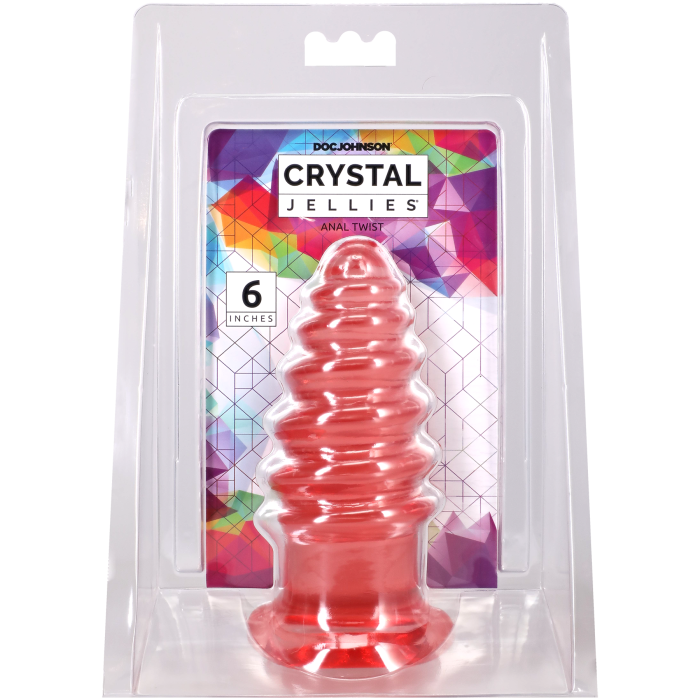Crystal Jellies - Anal Twist - 6 Inch