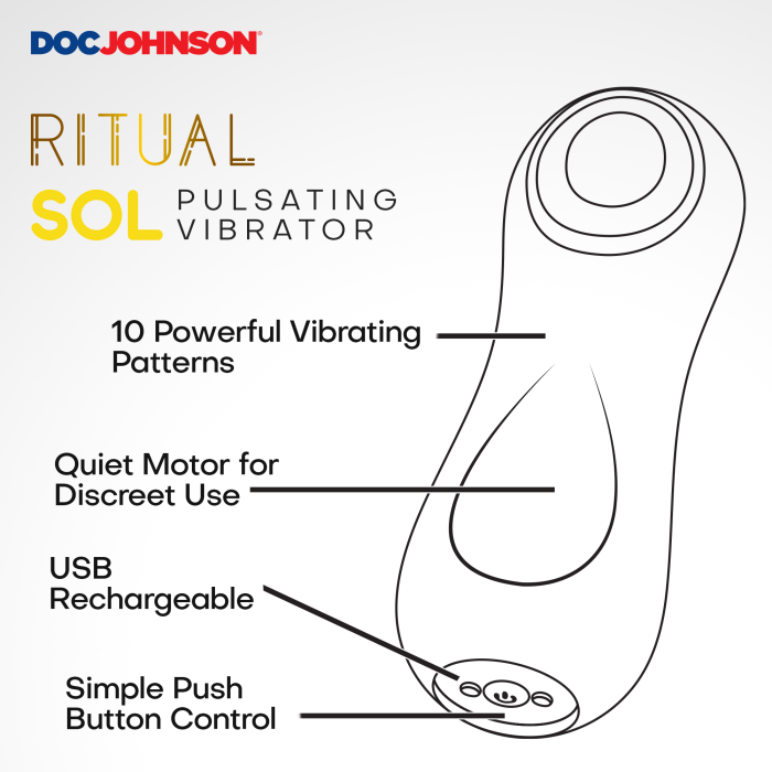 RITUAL - Sol - 10 Function Pulsating Vibrator