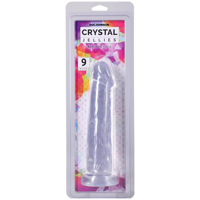 Crystal Jellies - Realistic Cock - 9 Inch