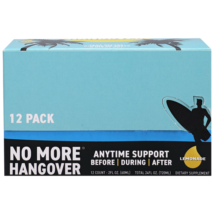 No More Hangover - 12 pack - 2 fl. oz.