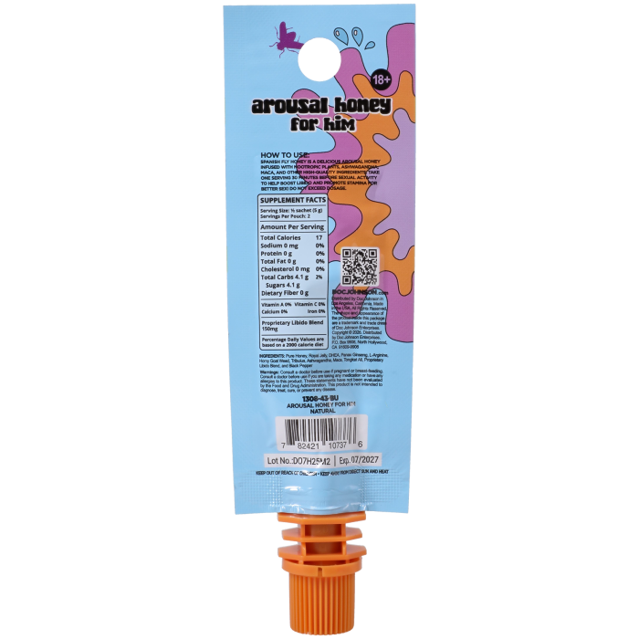 Spanish Fly For Him - Arousal Honey