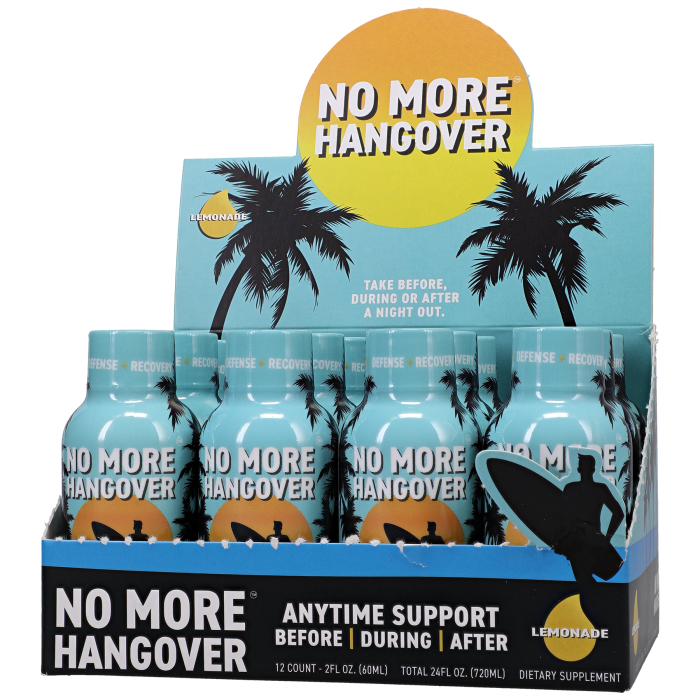 No More Hangover - 12 pack - 2 fl. oz.