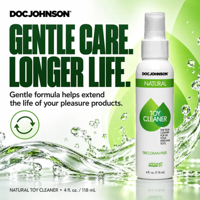 Doc Johnson Toy Cleaner - Natural - 4 fl. oz.