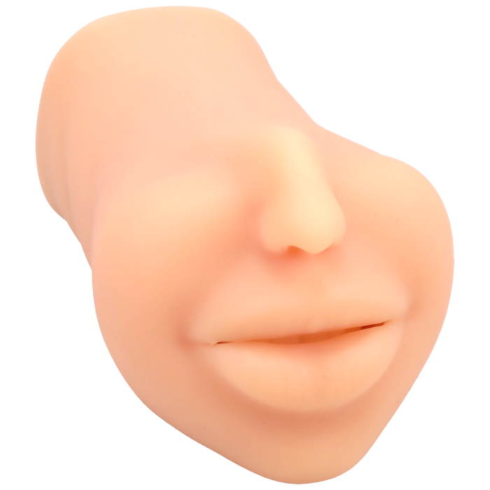 The Super Sucker - Cum Guzzler - Male Mouth ULTRASKYN Masturbator