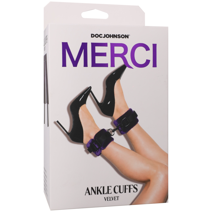 Merci - Velvet Ankle Cuffs