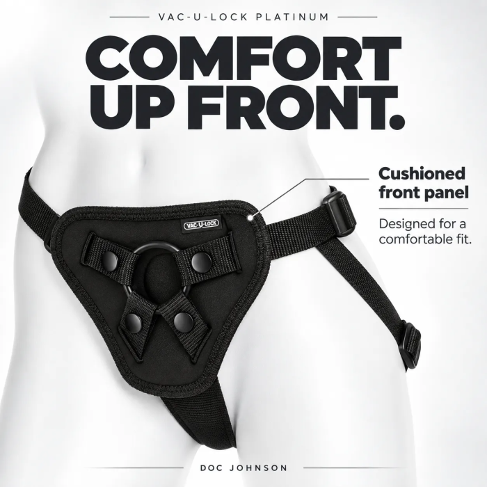 Vac-U-Lock Platinum - Luxe Harness - With Plug