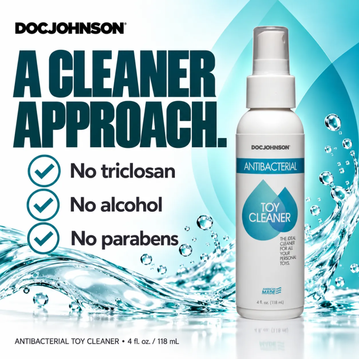 Doc Johnson Toy Cleaner - Antibacterial - 4 fl. oz.