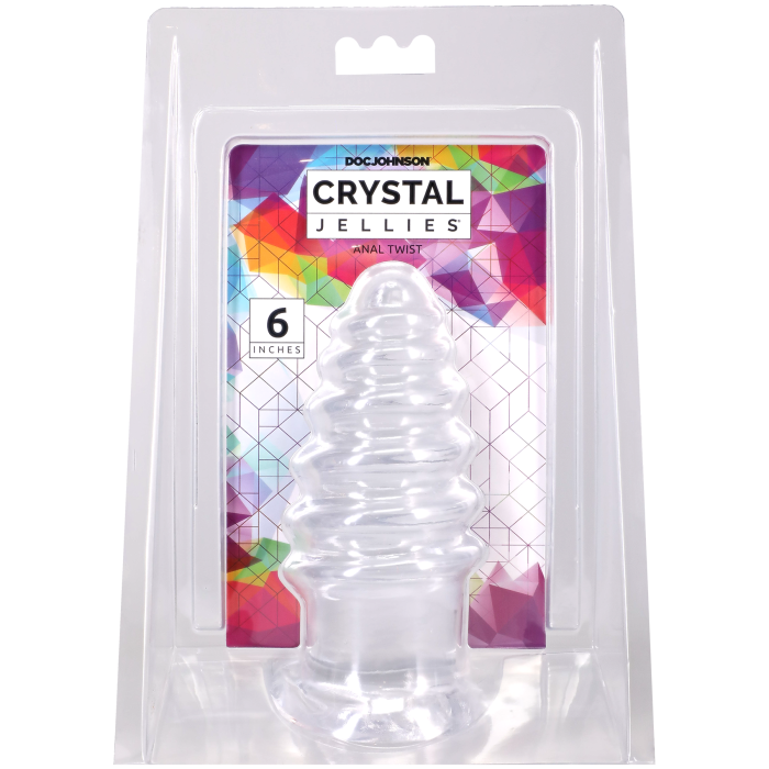 Crystal Jellies - Anal Twist - 6 Inch