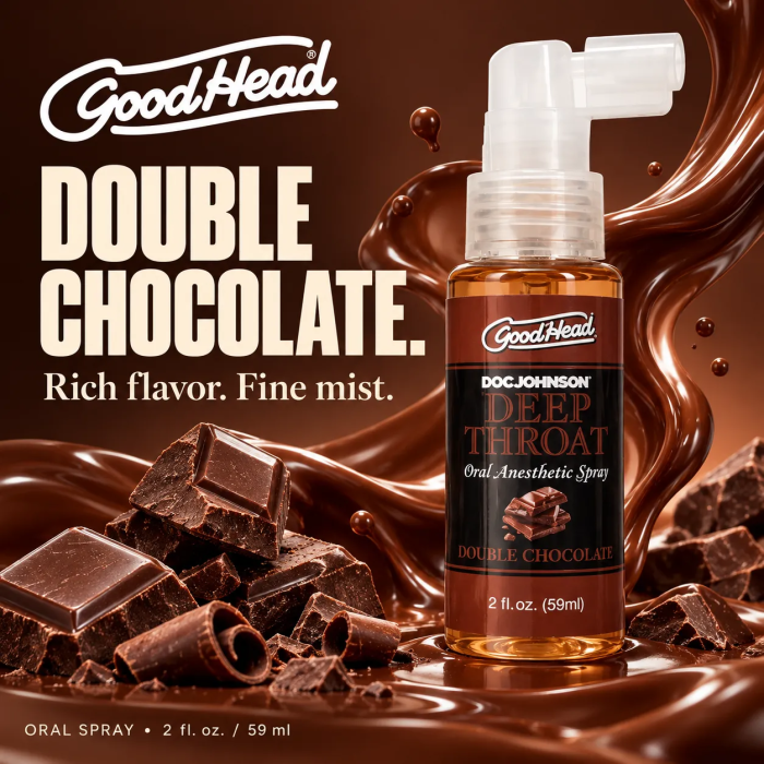 GoodHead - Deep Throat Spray - Double Chocolate - 2 fl. oz.