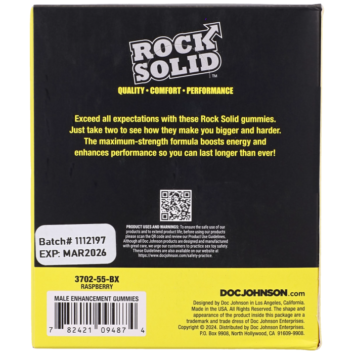 ROCK SOLID - Exceed - Male Enhancer