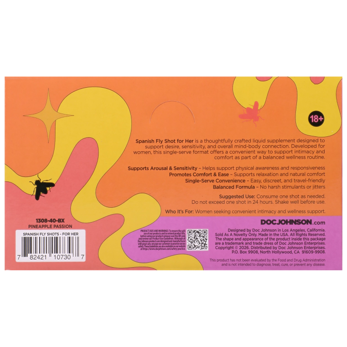 Spanish Fly For Her Arousal Shot - Pineapple Passion