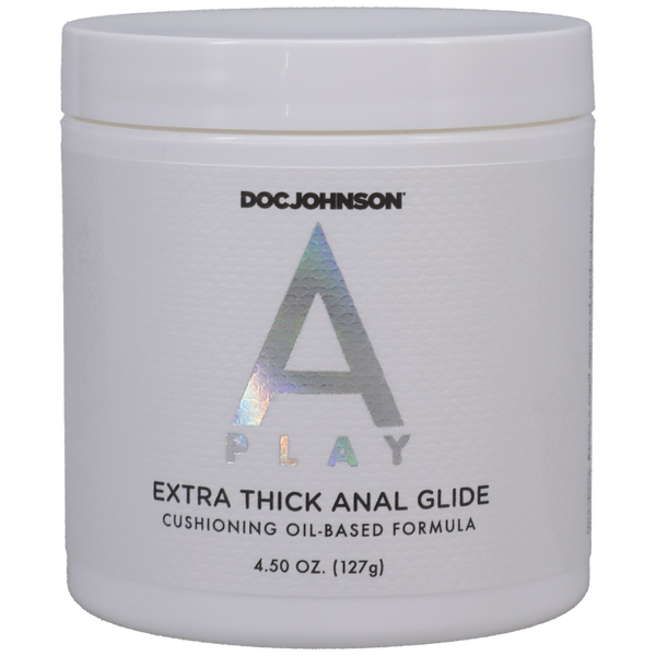 A-Play - Extra Thick Anal Glide - Cushioning Oil-Based Formula - 4.5 oz.