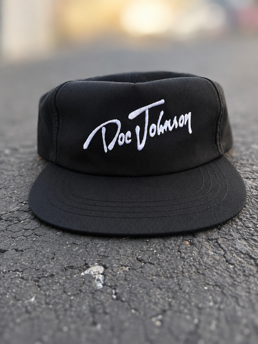 Doc Johnson Cursive Embroidered Hat, Black