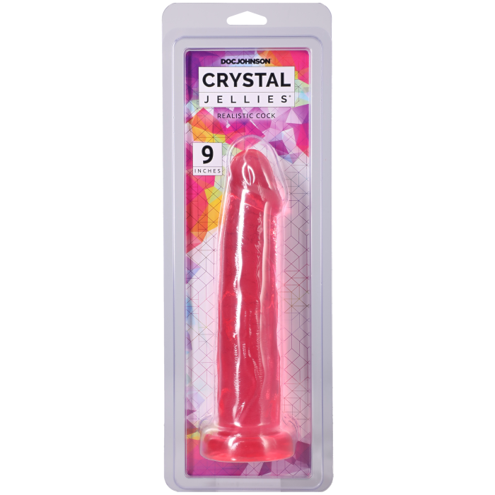 Crystal Jellies - Realistic Cock - 9 Inch