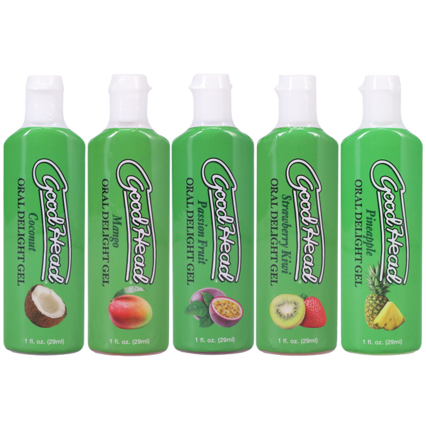 GoodHead - Oral Delight Gel - Tropical Fruits - 5 Pack - 1 fl. oz.