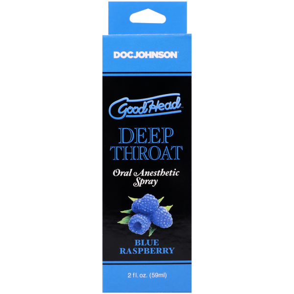 GoodHead - Deep Throat Spray - Blue Raspberry - 2 fl. oz.