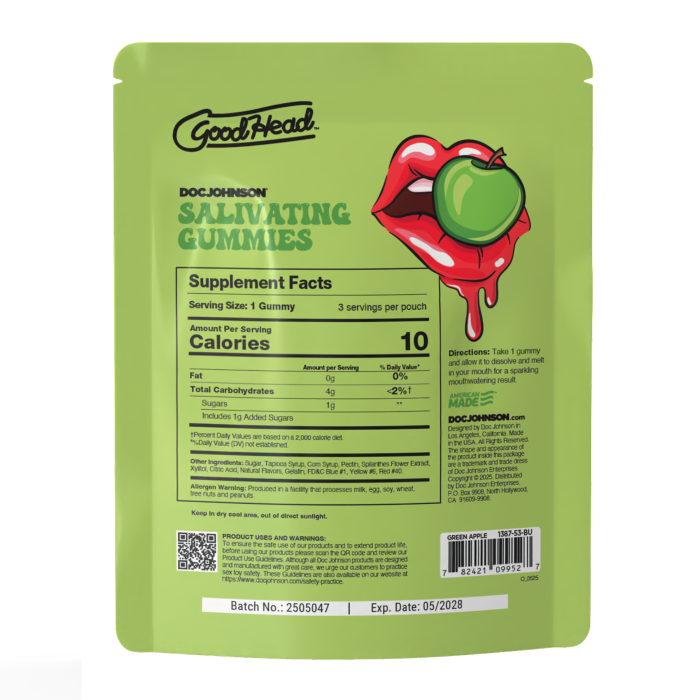 GoodHead Salivating Enhancers - Green Apple