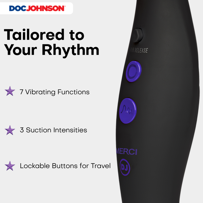 Merci - Pumped - Rechargeable Automatic Vibrating Pussy Pump