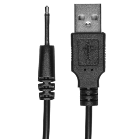 USB Pin Charger Cord - Black