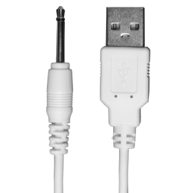 USB Pin Charger Cord (iVibe Select Collection) - White