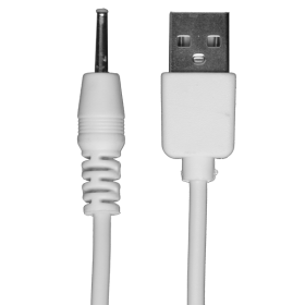 USB Pin Charger Cord (Vibrating Pussy Pump) - White