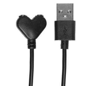 USB Magnetic Charger Cord (Kink by Doc Johnson Power Play) - Black