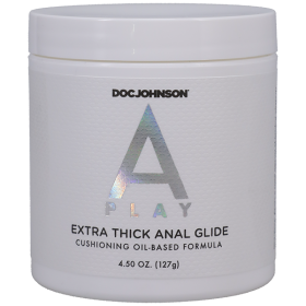 A-Play Extra Thick Anal Glide Cushioning Oil-Based Formula
