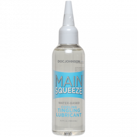 Main Squeeze Cooling/Tingling Water-Based Lubricant