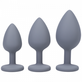 A-Play Silicone Trainer Set 3 Piece Set - Grey