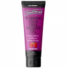 GoodHead Warming Oral Delight Gel - Strawberry