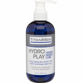 TitanMen Hydro Play Water Based Lube - 8 fl. oz.